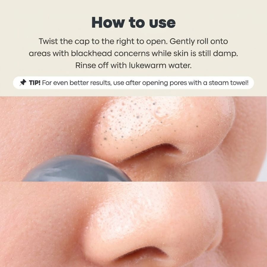 PoreMelt Charcoal Extraction Balm | 2-Minute Blackhead Removal in the Shower