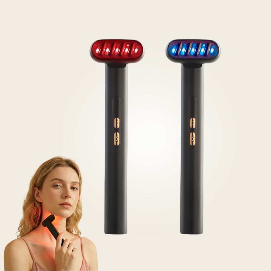 LuminaWave 6v1 obličejová tyčinka | 5minutová profesionální domácí péče o pleť