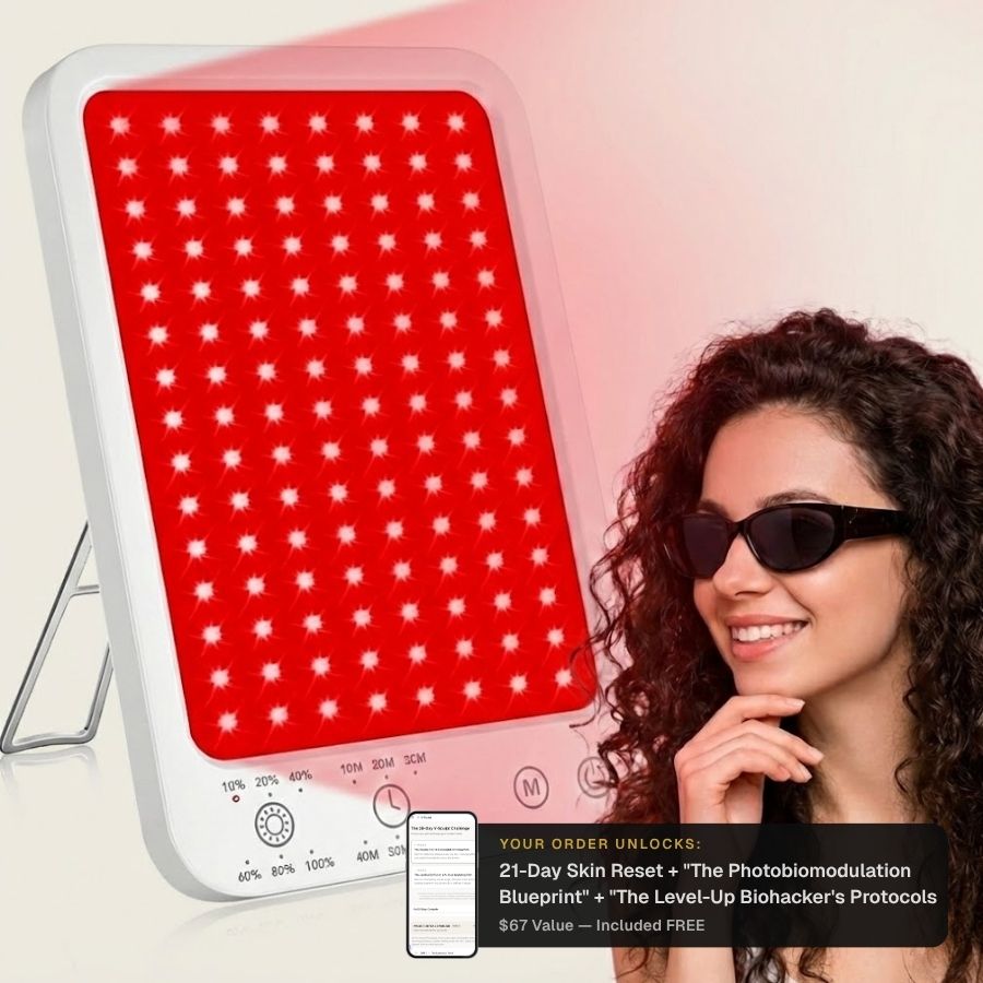 LuminaDeep panel pro terapii červeným světlem | 10minutová domácí léčba kolagenu a regenerace