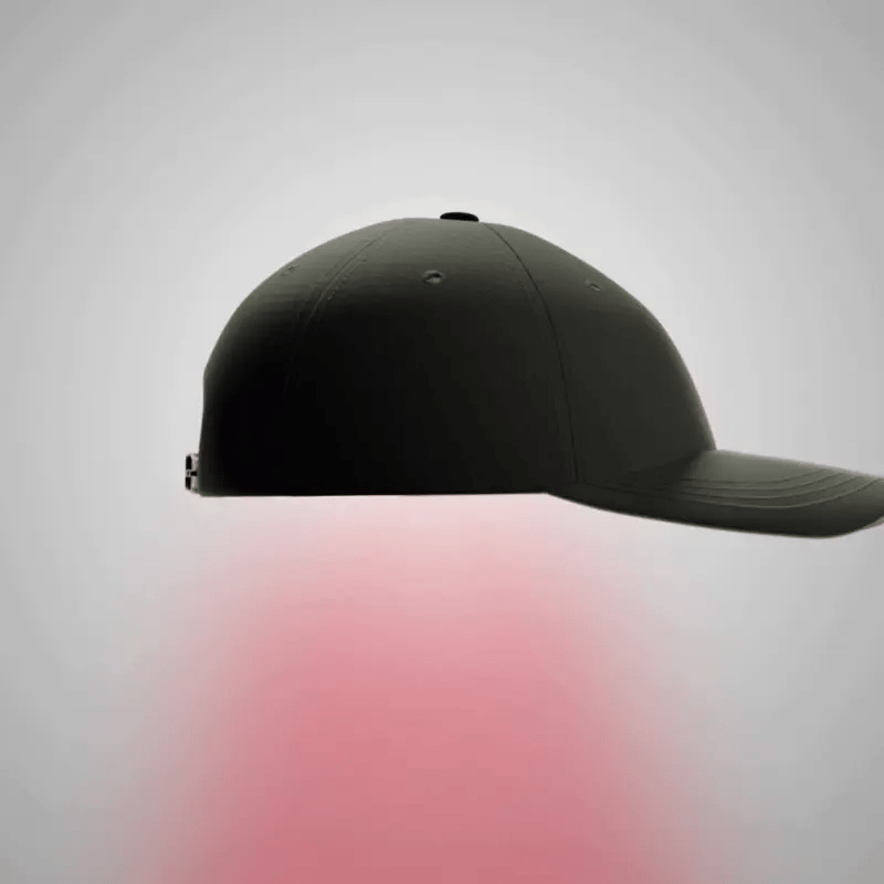 Red LED Light Therapy Cap for Scalp Care & Hair Wellness Routine