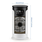 3-in-1 Portable Air Cooler with Humidifier and LED Night Light