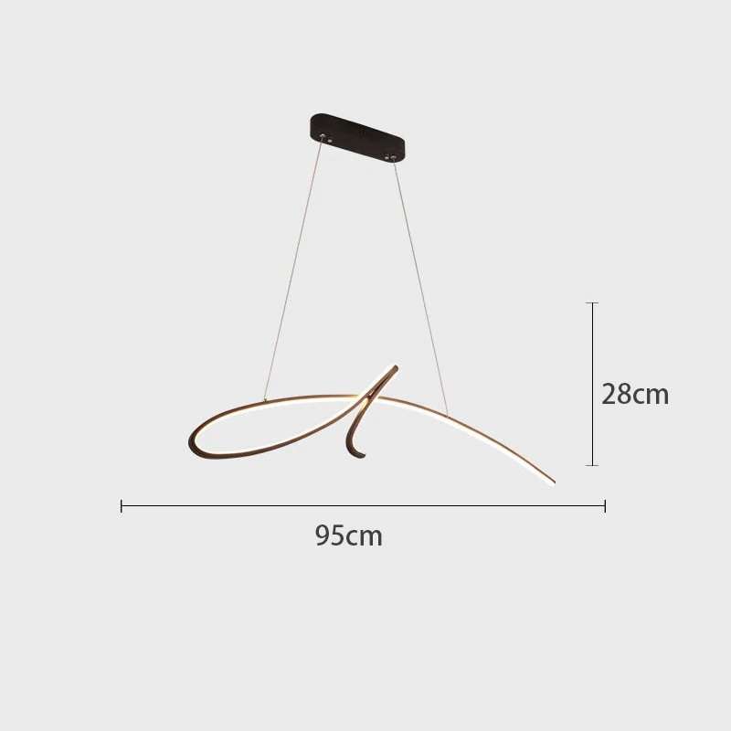 CirroNova | Moderne Strip Pendel Lys Til Stue