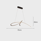 CirroNova | Moderne Strip Pendel Lys Til Stue