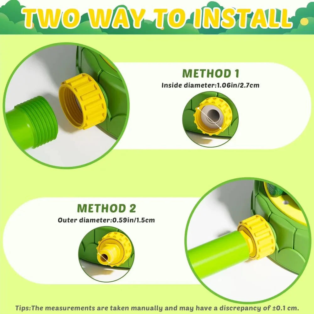 Interactive Dinosaur Water Sprinkler for Fun Summer Play
