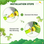 Interactive Dinosaur Water Sprinkler for Fun Summer Play