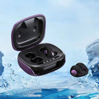 Fon Kepala Konduksi Tulang Telinga Terbuka AeroPulse untuk Pelari, Tahan Air dan Tahan Lasak