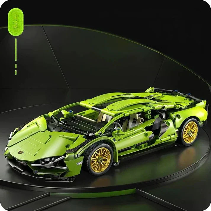 1280-dele Trådløst 1:14 Superbil Sæt Til Børn Og Voksne