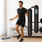 Tali Lompat Tanpa Wayar Berat AeroFlex dengan Pengira Digital untuk Latihan Kardio