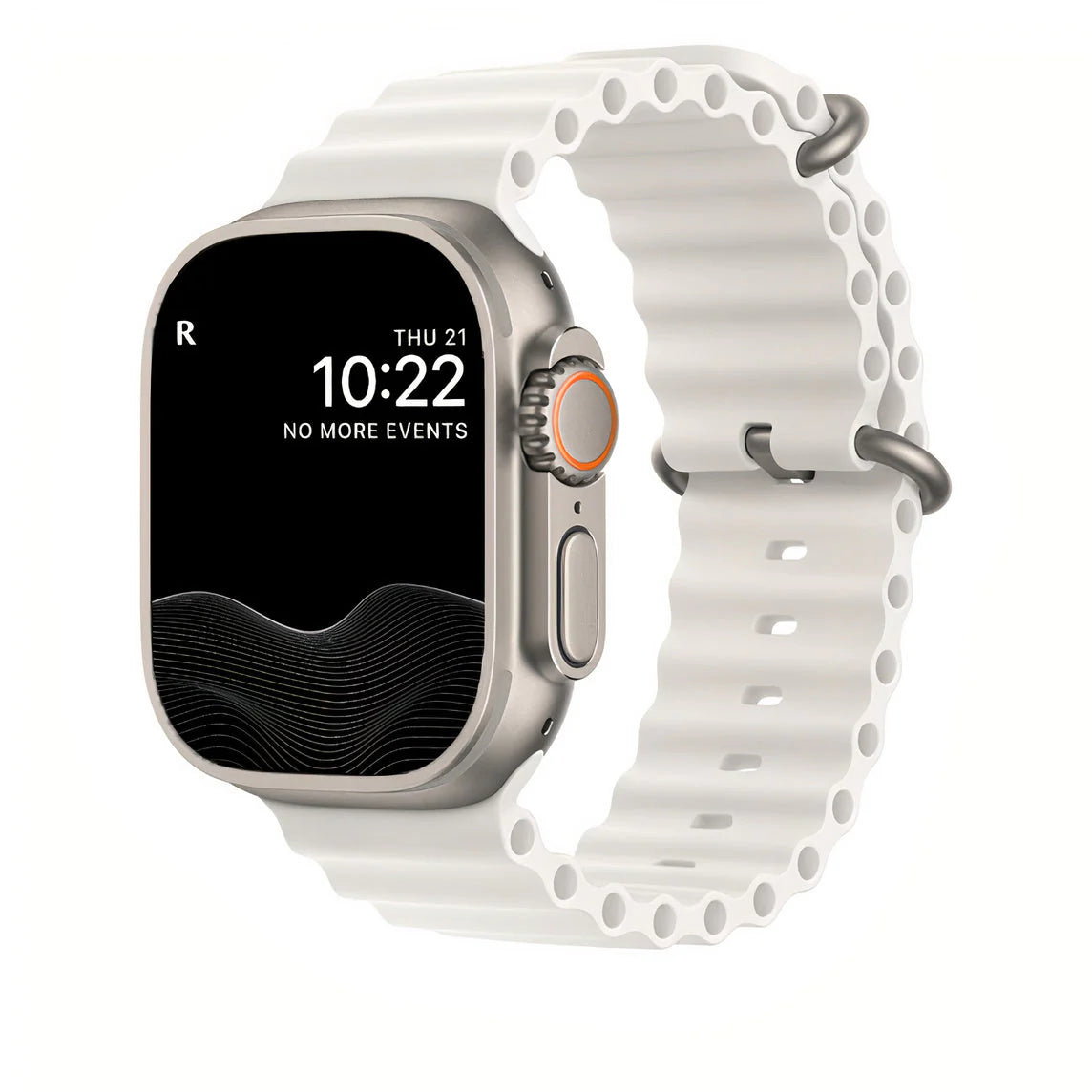 Nautisle dykkestropp for Apple Watch justerbart silikonrørbånd for våtdrakt