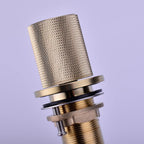 Caelis dubbele hendel wastafelkraan met honingraatuitloop