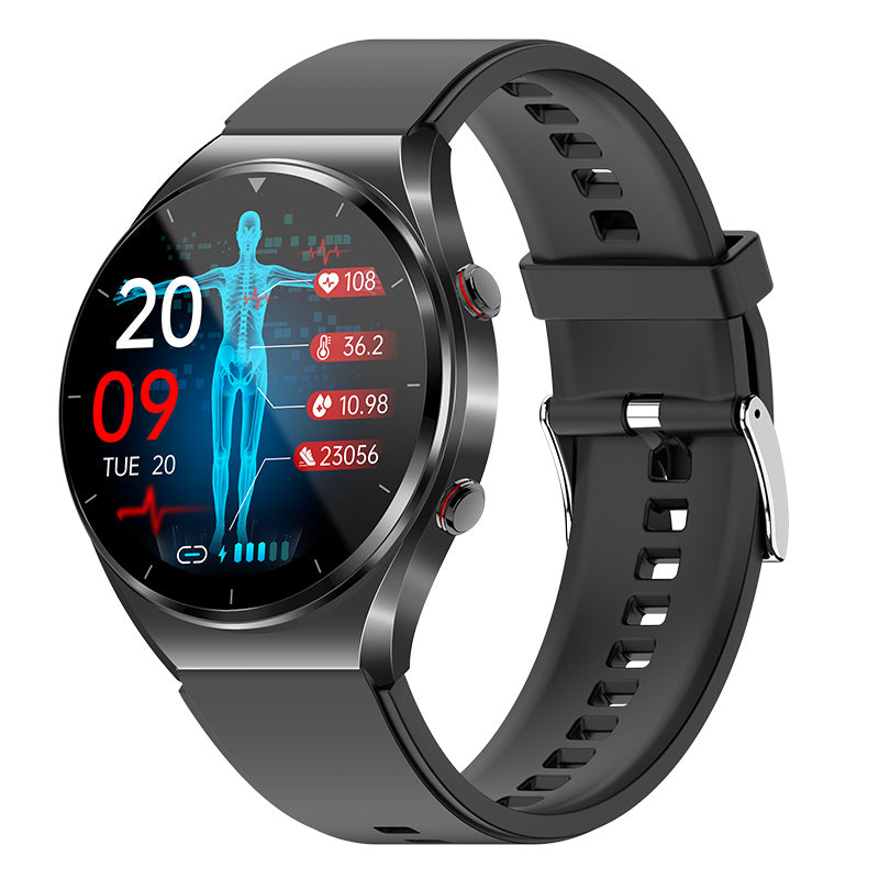 VitaPulse Pro Watch for Glucose, BP, ECG and HRV Health