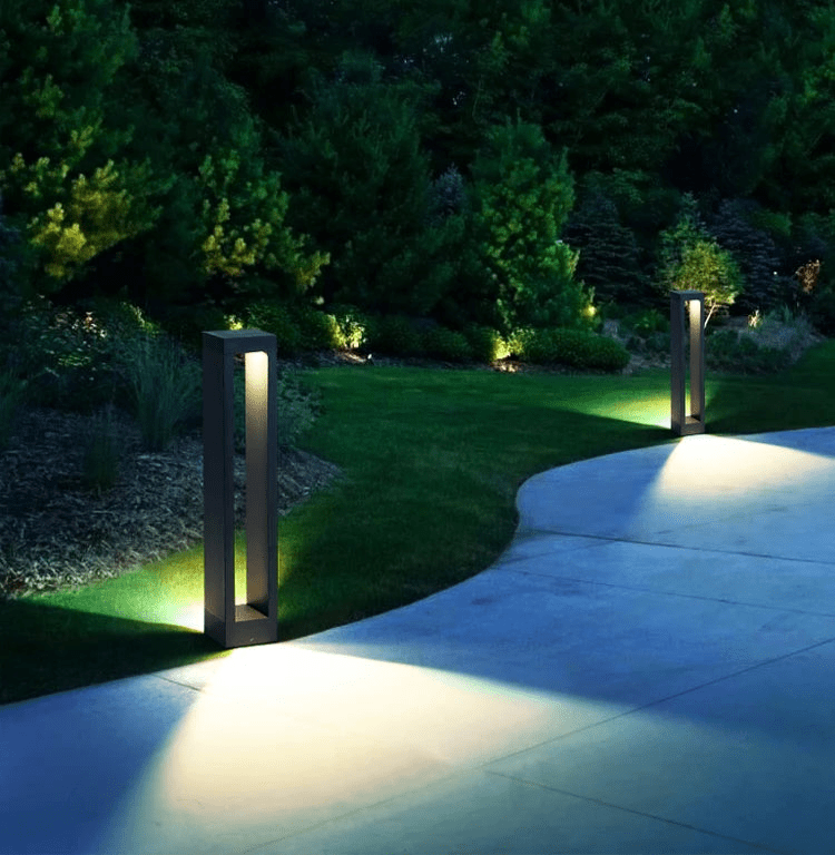Lámpara de césped LED para exteriores Bramwell