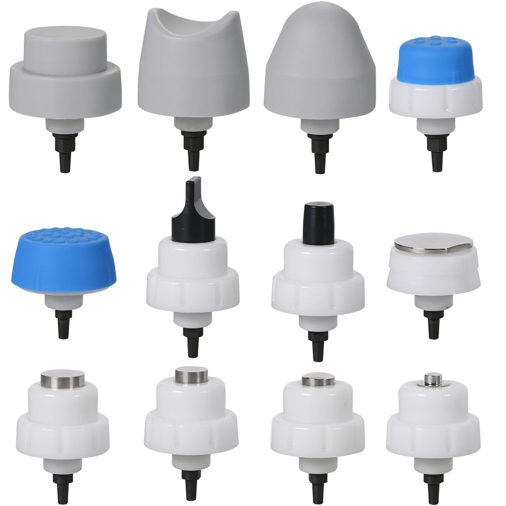 VitaPulse hjemme stødterapienhed med tilbehør i aluminiumsæske