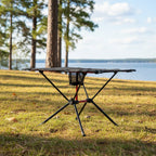 Mesa de camping plegable con montaje rápido para actividades al aire libre