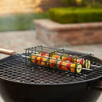 EasyGrill Nonstick Grill med sikker låg til perfekte resultater