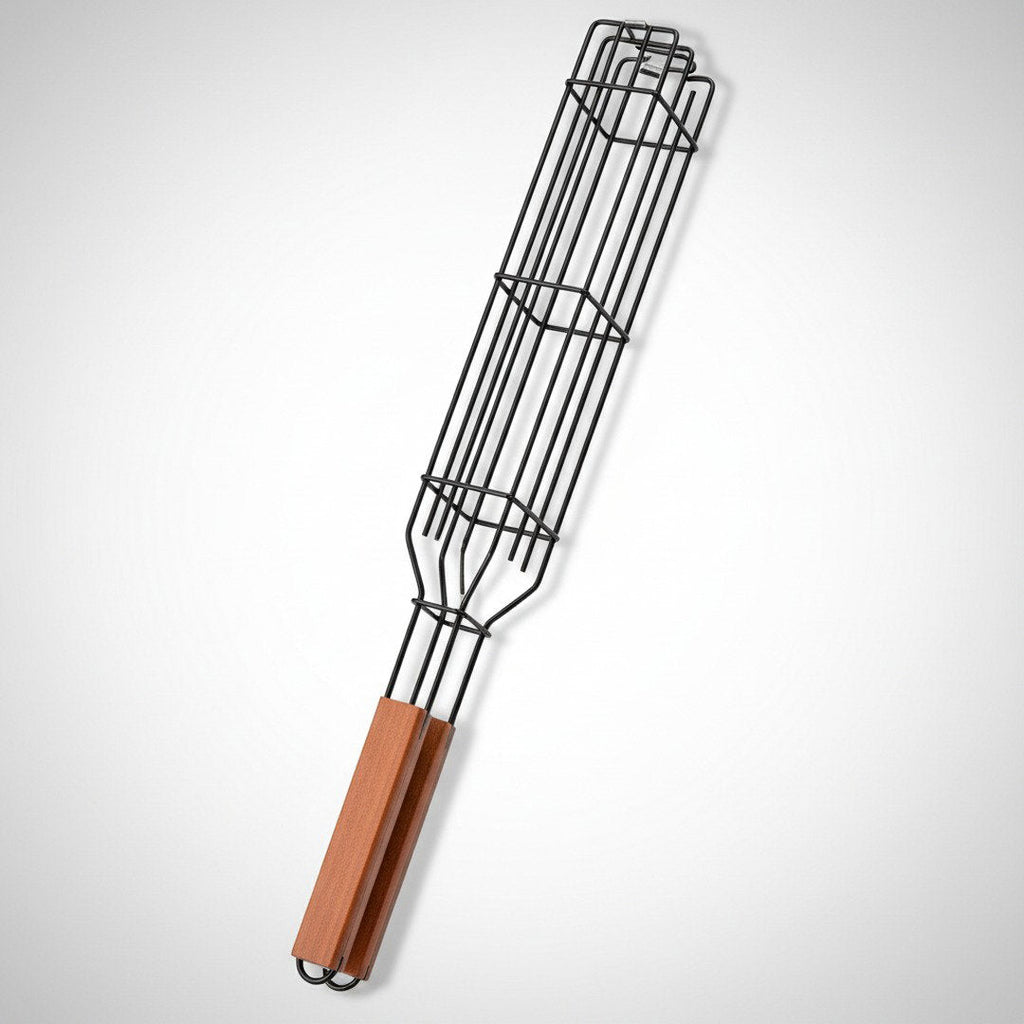 EasyGrill Nonstick Grill med sikker låg til perfekte resultater