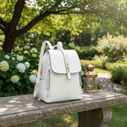 Zaino Elegante da Donna in Pelle con Cinghie Regolabili e Idrorepellente