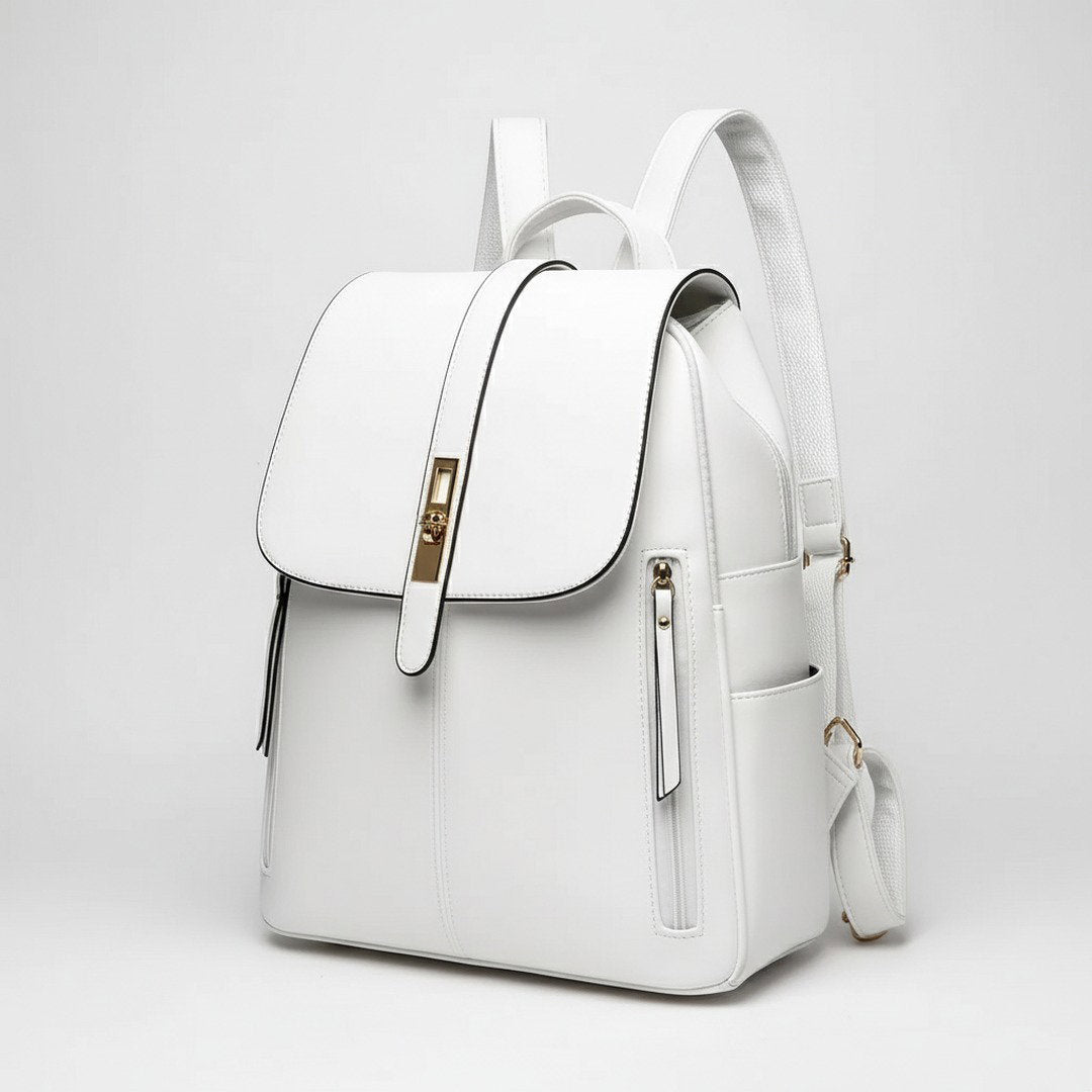 Zaino Elegante da Donna in Pelle con Cinghie Regolabili e Idrorepellente