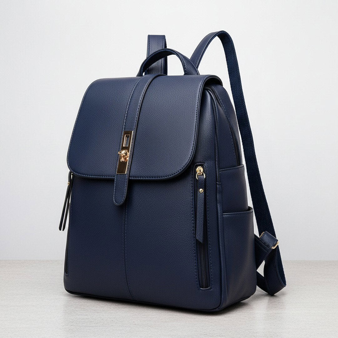 Zaino Elegante da Donna in Pelle con Cinghie Regolabili e Idrorepellente