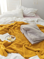 LumaNest UltraSoft mikrofiber tæppe i 5 farver mod pilling