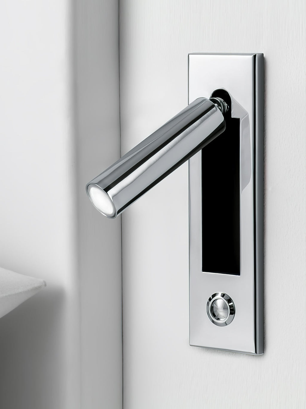 VeraLume veggmontert sengebordslampe med leselys