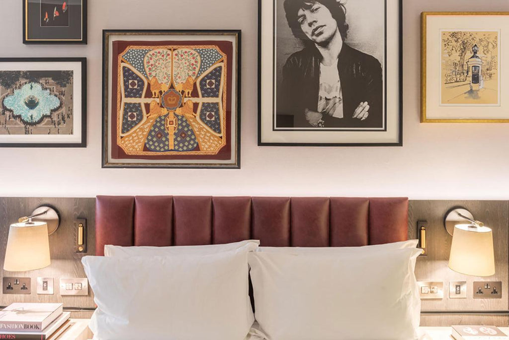 VeraLume veggmontert sengebordslampe med leselys