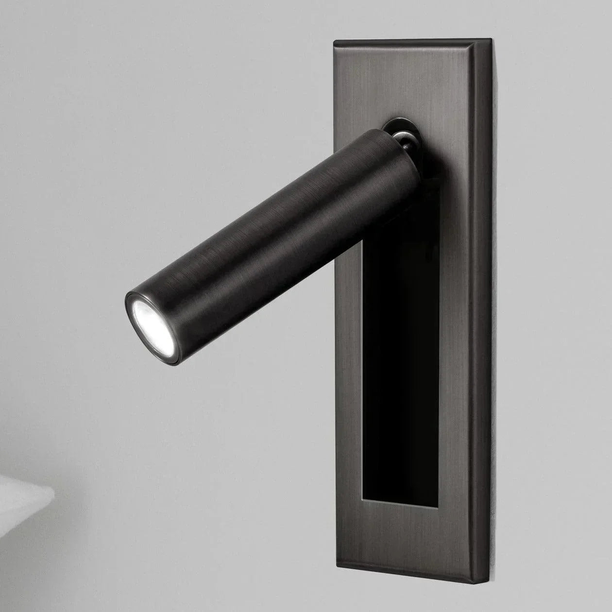 Eingelassene Nachttisch-Wandlampe