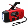 Emergency Radio With Crank And USB-C Powerbank For Home Or Car
