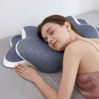 Formázott memóriahabos ergonomikus nyakpárna nyakfájás enyhítésére