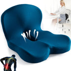 Ergonomic Seat Cushion with Lumbar Support