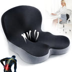 Ergonomic Seat Cushion with Lumbar Support