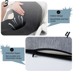 Ergonomic Seat Cushion with Lumbar Support
