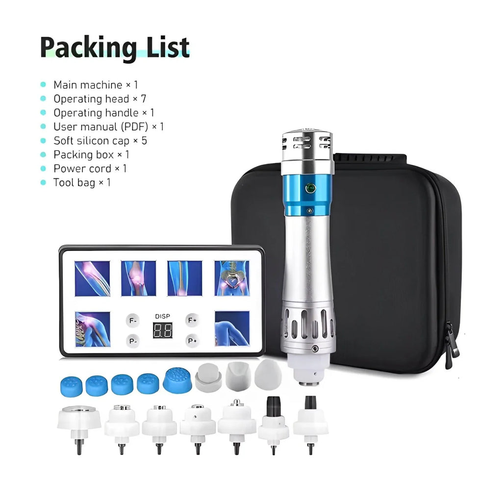 VitaPulse Přenosné zařízení pro rázovou terapii ED pro muže