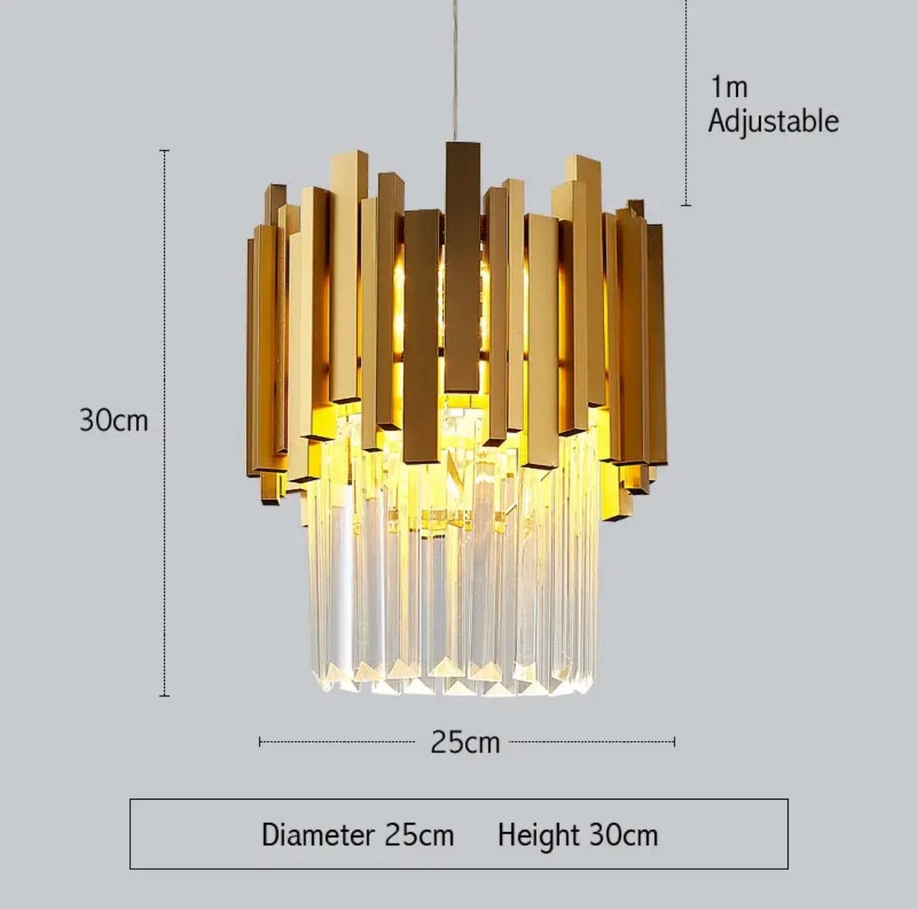 Aurelia Crystal Pendants