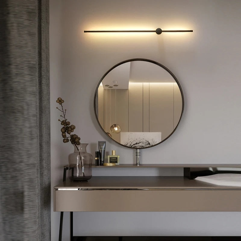 LumiNord Lampada da Parete Minimalista con LED Ambientale Morbido