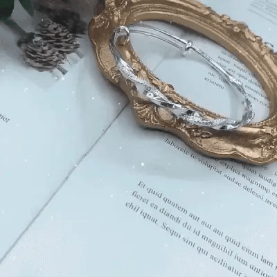 Elara flettet armbånd i sterlingsølv til kvinder tidløst smykke