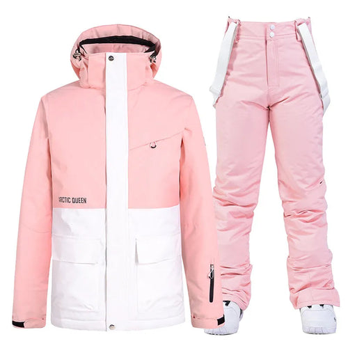 SnowSuit FrostPeak Unisex Kayak Tulumu Erkek ve Kadınlar İçin Su Geçirmez