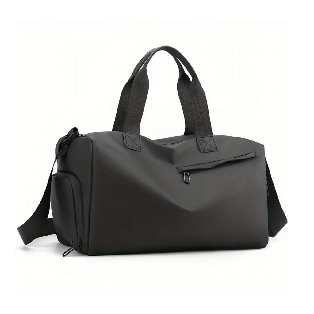 Borsa sportiva da donna con materiale impermeabile e scomparto per scarpe