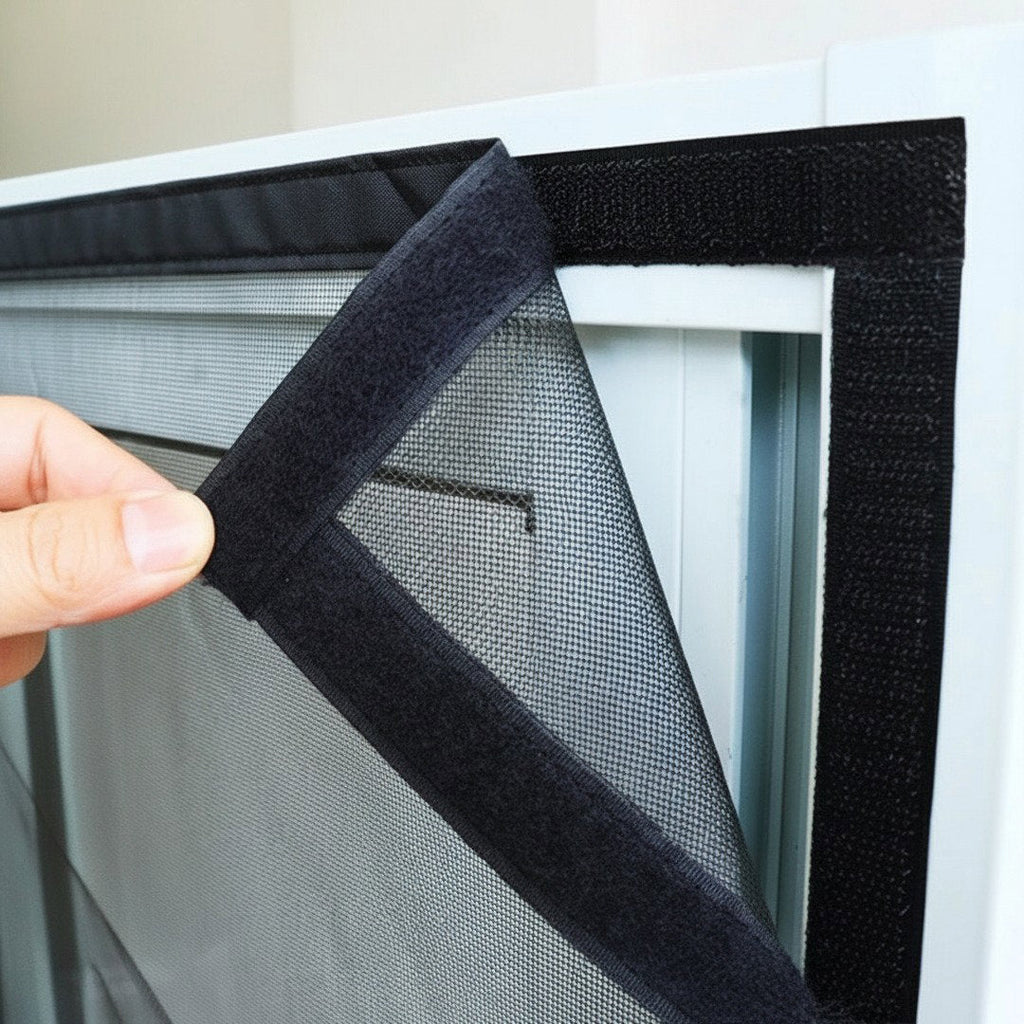 Zanzariera Magnetica per Porta con Chiusura Automatica, Senza Attrezzi per Protezione dagli Insetti e Circolazione dell'Aria
