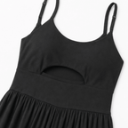 Elegant Sleeveless Women's Jumpsuit with Back Lacing for Formal Occasions