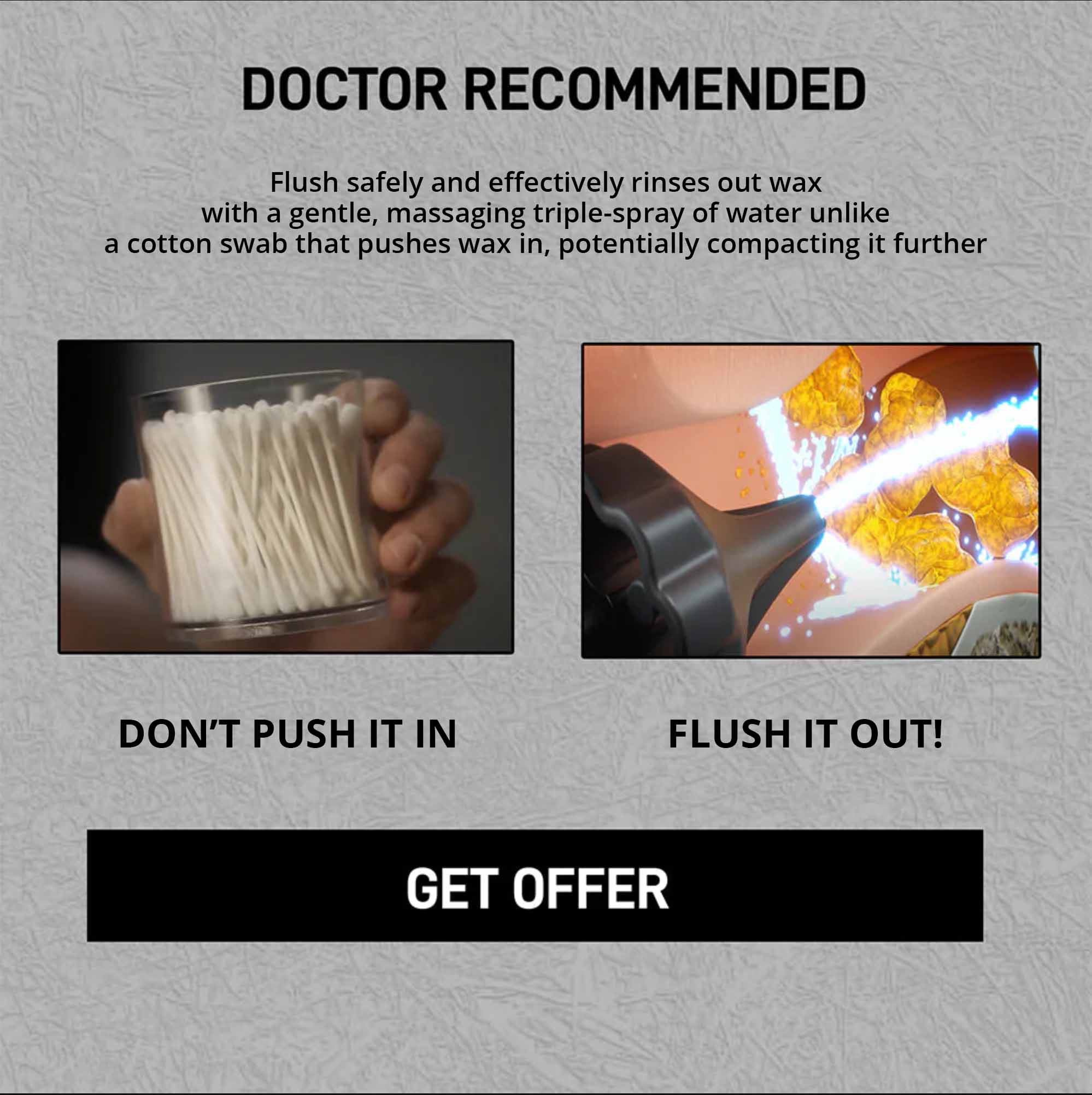 نظام أوريليوكس برو لإزالة شمع الأذن لسماع واضح في المنزل