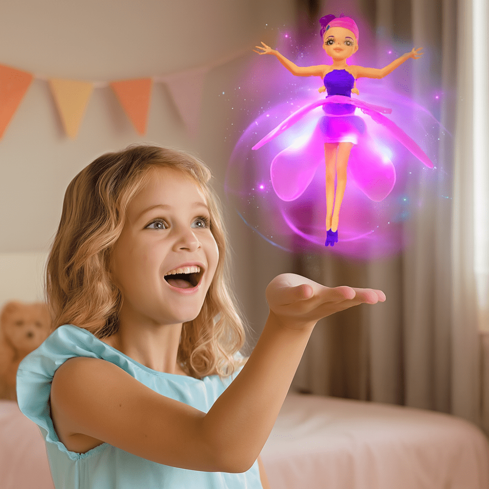Gesture Controlled Fairy Flight Toy With Multicolor LED Glow For Kids
