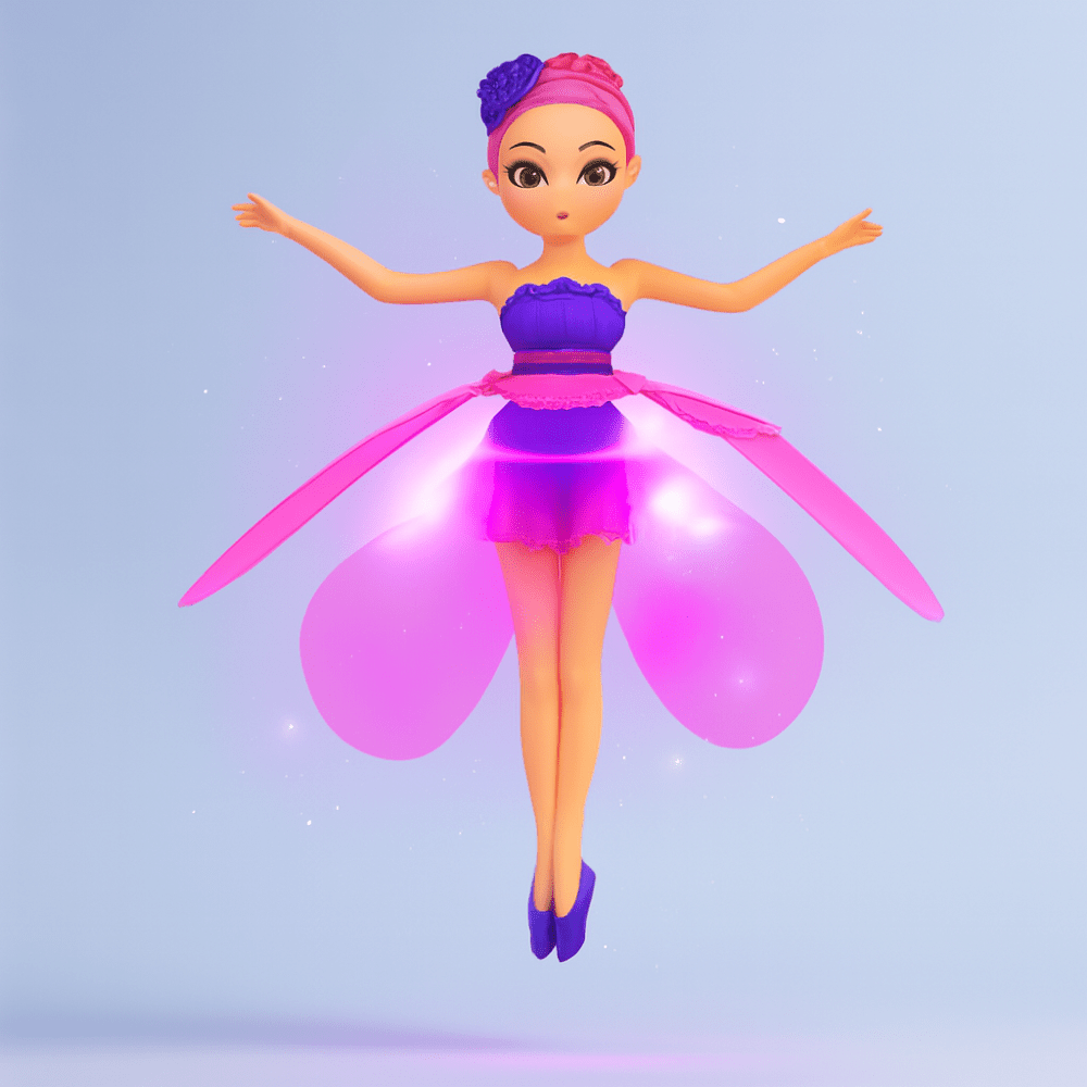 Gesture Controlled Fairy Flight Toy With Multicolor LED Glow For Kids