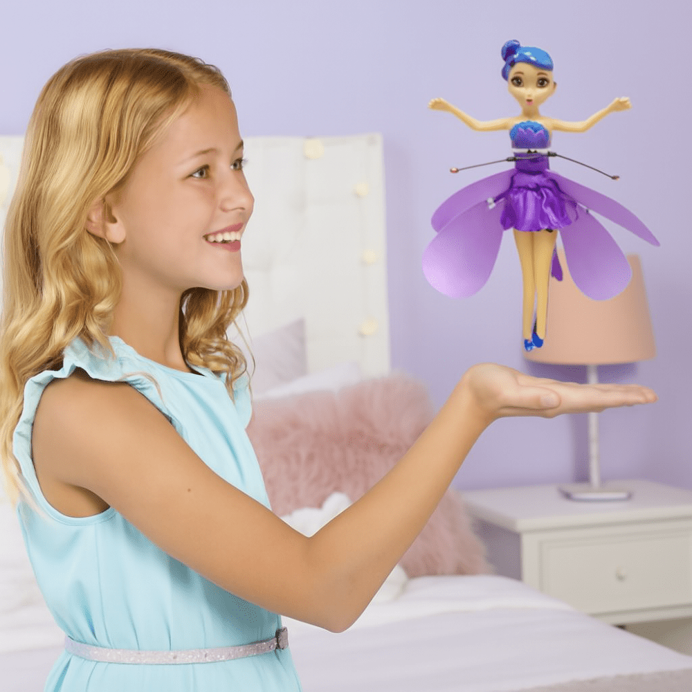 Gesture Controlled Fairy Flight Toy With Multicolor LED Glow For Kids