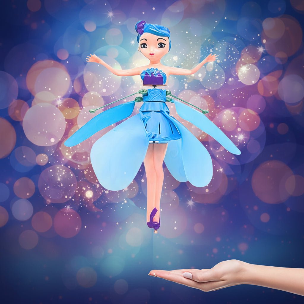 Gesture Controlled Fairy Flight Toy With Multicolor LED Glow For Kids