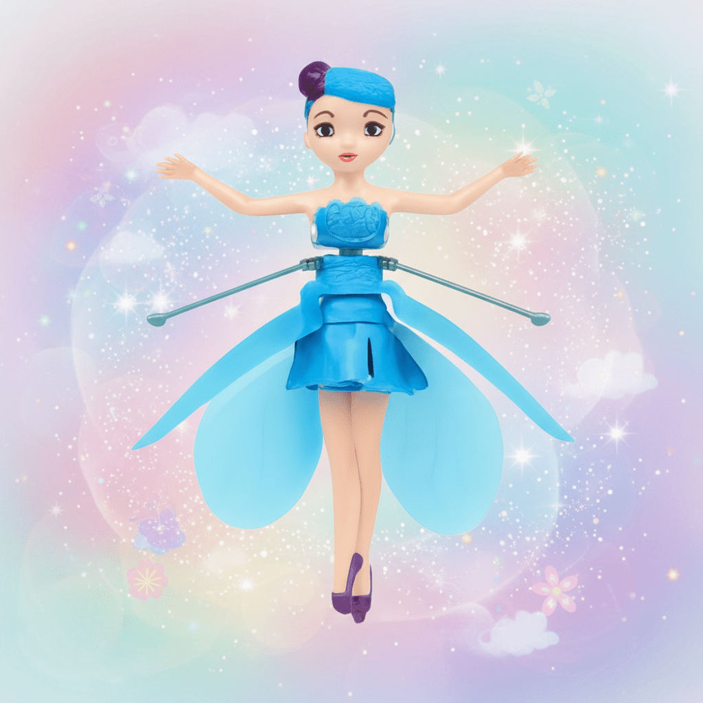 Gesture Controlled Fairy Flight Toy With Multicolor LED Glow For Kids