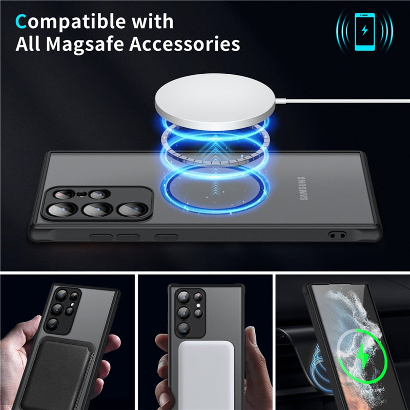 Sandsberg shock-resistant magnetic case for Samsung