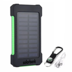 SolarPulse Power Bank Solar 20000mAh para Uso em Movimento em Qualquer Lugar