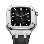 Kirello09 silikoniranneke ja 316L ruostumattomasta teräksestä valmistettu jälkiasennussarja Apple Watchille | Petprovac