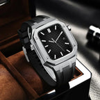 Kirello09 silikoniranneke ja 316L ruostumattomasta teräksestä valmistettu jälkiasennussarja Apple Watchille | Petprovac